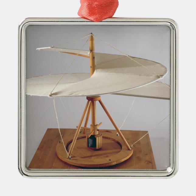 Model reconstruction of da Vinci's design Metal Tree Decoration (Front)