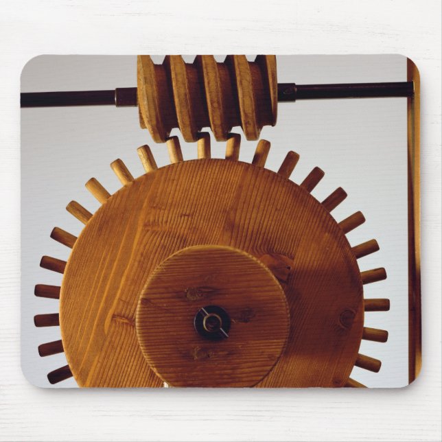 Model reconstruction of da Vinci's design Mouse Pad (Front)