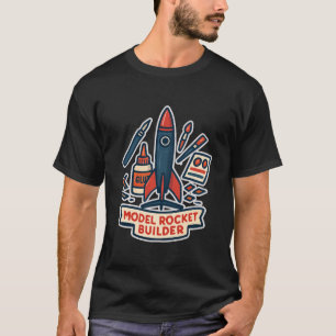 Model Rocket Builder T-Shirt