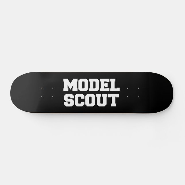 MODEL SCOUT SKATEBOARD (Horz)