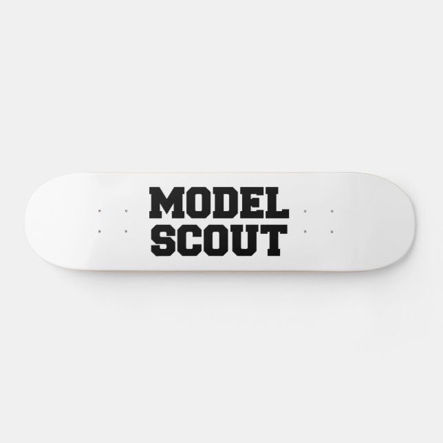 MODEL SCOUT SKATEBOARD (Horz)