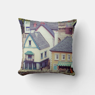 Model Seaside Buildings Cushion