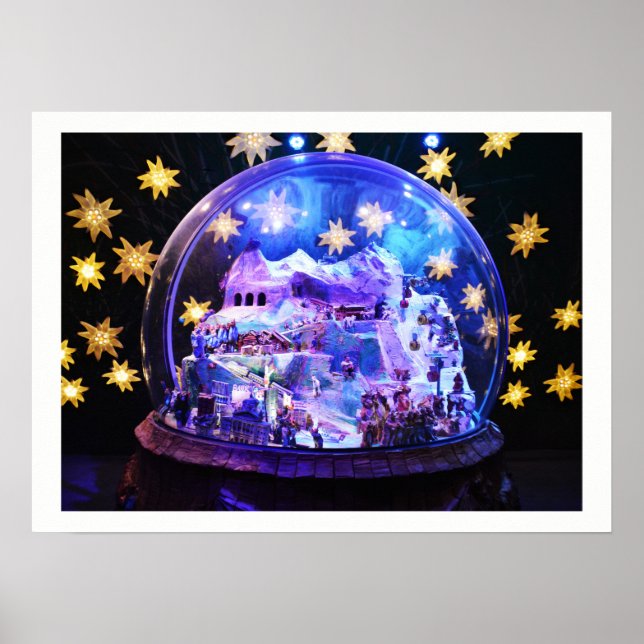 Model snow scene poster (Front)