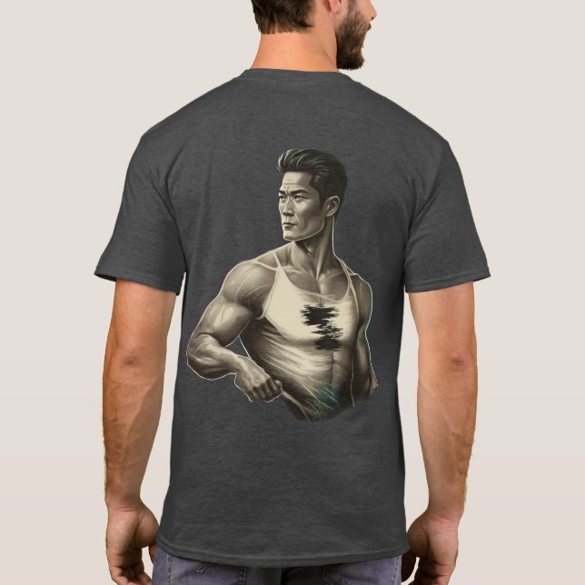 model surfer  T-Shirt (Back)