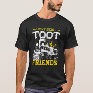 Model Train Layout Apparel Railway Locomotive Rail T-Shirt