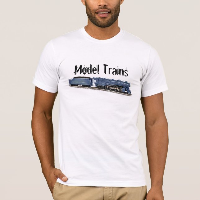 Model Trains T-shirt (Front)