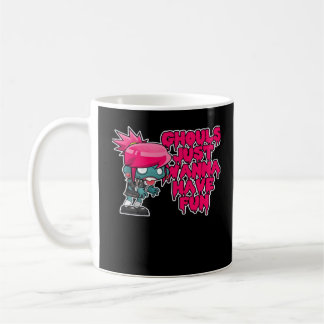 Model Vintage Photograp Ghouls Just To Have Fun A Coffee Mug