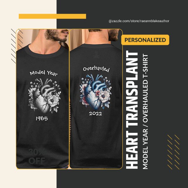 Model Year/Overhauled Heart Transplant T-Shirt (Creator Uploaded)