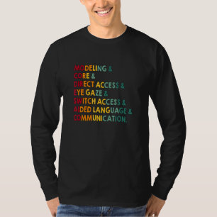 Modeling Core Direct Access Speech Language Pathol T-Shirt