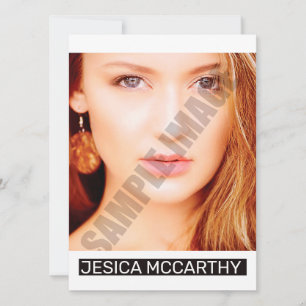 Modelling Comp Card