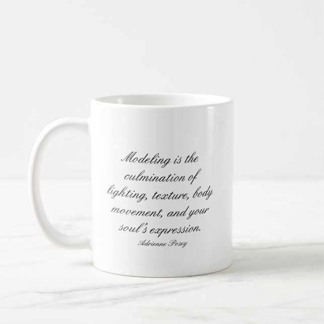 Modelling Mug (Left)