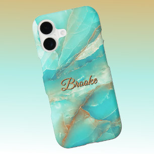 Models 11 - 17 Turquoise Bronze Gold Marble 