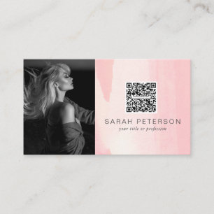 Models actress performance stylish abstract photo business card