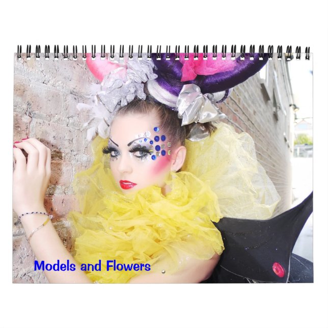 Models and Flowers Calendar (Cover)