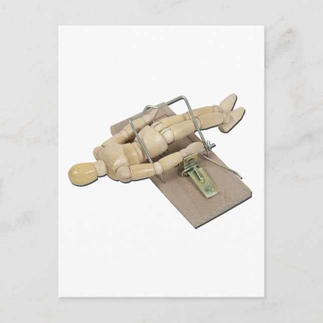 ModelTrappedMouseTrap062011 Postcard (Front)