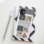 Moden 3Collage Photo & Grey Best Family Gift Case-Mate iPhone Case<br><div class="desc">Moden 3Collage Photo & Grey Best Family Gift</div>