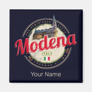 Modena Emilia-Romagna Balsamic Italy Souvenir Magnet