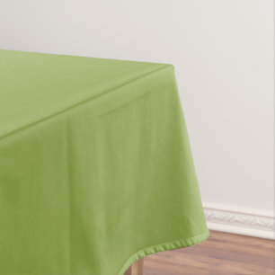 Moderate Lime Green Solid Colour Tablecloth