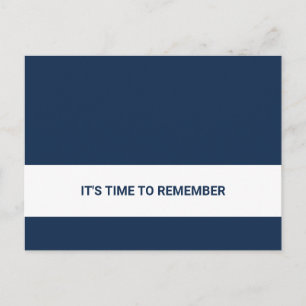 Moderate White Flat Band Postcard