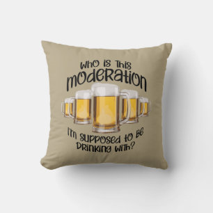 Moderation (in drinking) cushion