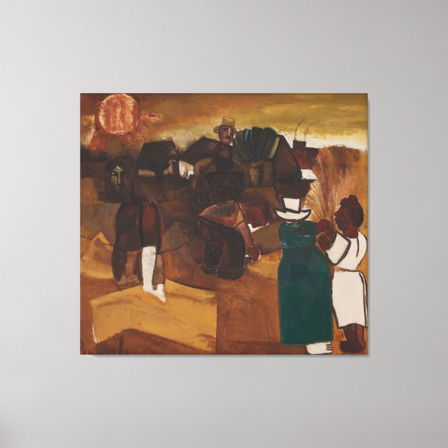 moderen abstract canvas print (Front)