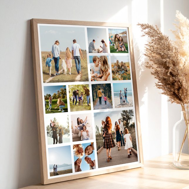 Modern 14 Photo Collage Poster (Creator Uploaded)