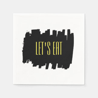 Modern 16th birthday party Napkins