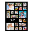 Modern 19 Photo Collage Personalised