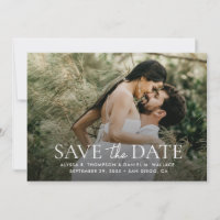 Modern 1 Photo QR Code Wedding Website
