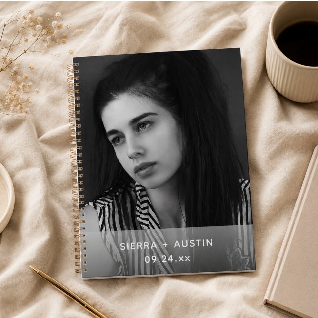 Modern 2 Photo Collage Personalised Planner (Modern 2 Photo Collage Personalized Planner)