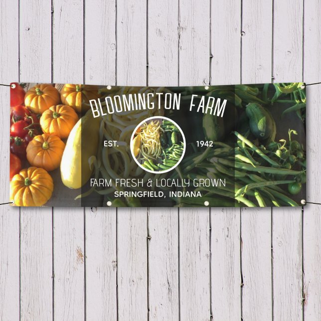 Modern 2 Photo Family Farm Business Banner (Creator Uploaded)