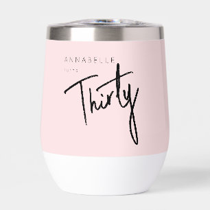 Modern 30th Thirty Thirtieth birthday party