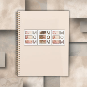 Modern 3 Photo Grid Mum Birthday Keepsake Planner