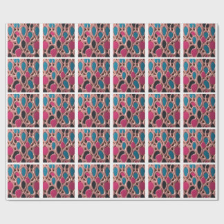 Modern 3D Abstract Liquid Shapes Gift Wrapping Pap Paper