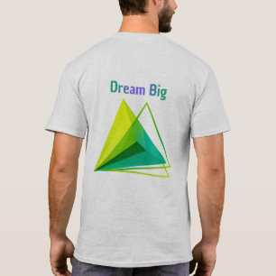 Modern 3D Geometric Keep Going T-Shirt
