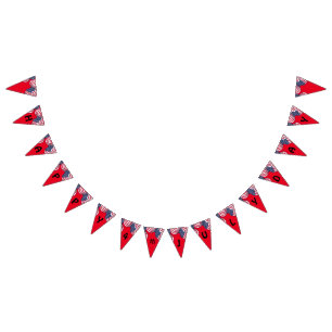 Modern 4th of july Patriotic American USA Flag