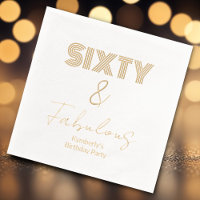  Modern 60 and  Fabulous 60th Birthday Party 