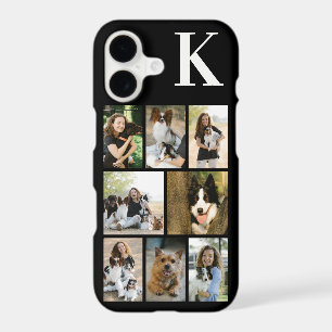 Modern 8 Pet Photo Black