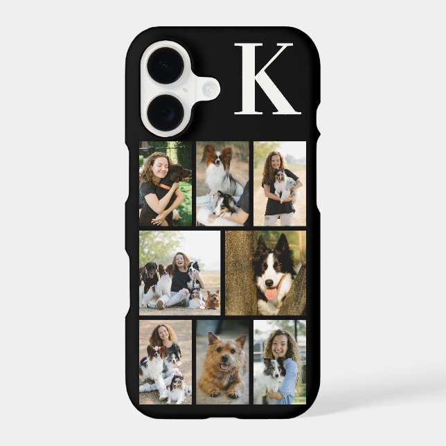 Modern 8 Pet Photo Black (Back)