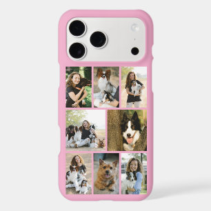 Modern 8 Pet Photo Pink