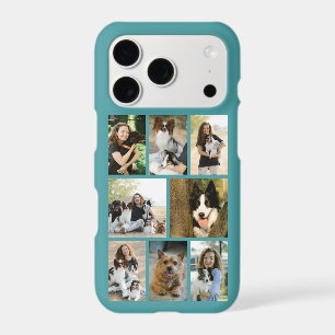 Modern 8 Pet Photo Teal