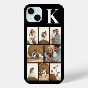 Modern 8 Photo Black iPhone 15 Mini Case