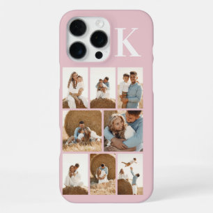Modern 8 Photo Blush Pink iPhone 16 Pro Max Case
