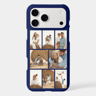 Modern 8 Photo Navy Blue