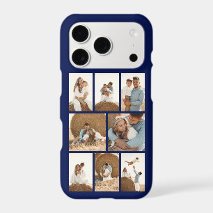 Modern 8 Photo Navy Blue