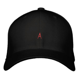 Modern "A" Monogram Custom Toothfix Font Name-Hat Embroidered Hat
