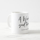 Modern A Wicked Good Time Quote | Happy Halloween Coffee Mug (Front Left)