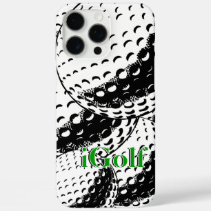 Modern Abstract Art Collage Pattern iGolf iPhone 16 Pro Max Case