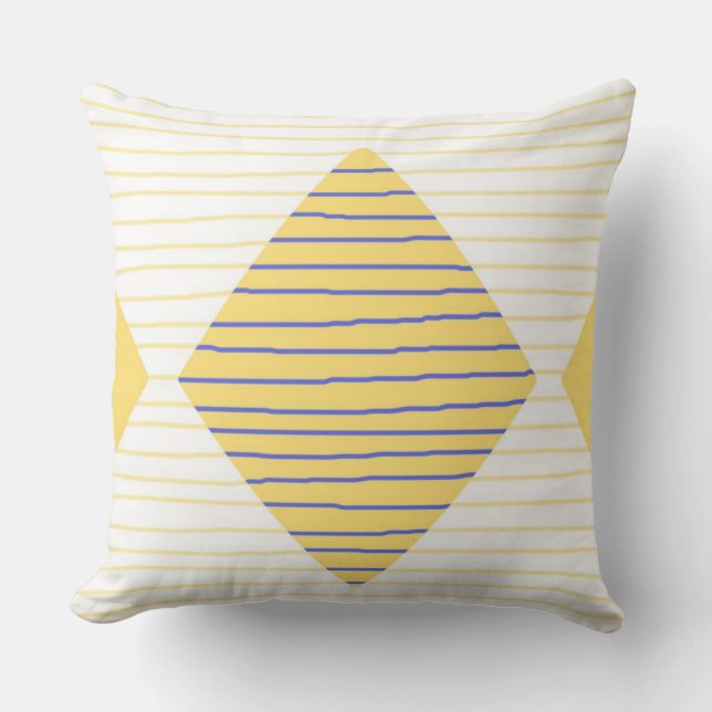 modern abstract art cushion (Front)