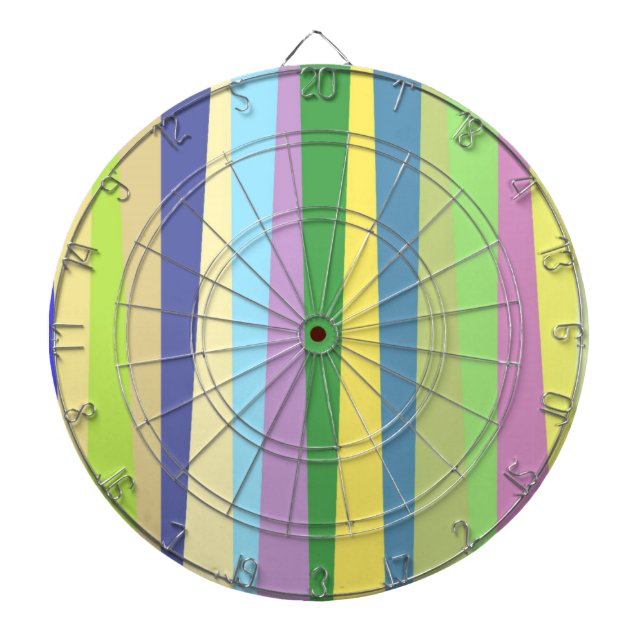 modern abstract art dartboard (Front)